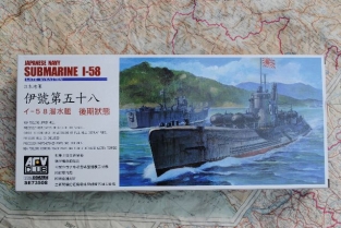 AFV Club SE73508 JAPANSE NAVY I-58 SUBMARINE Late with 